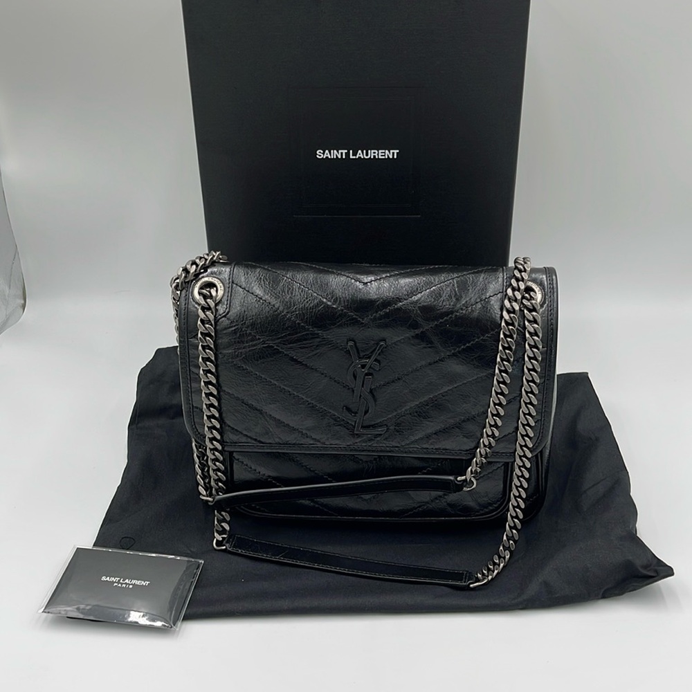 YSL Nikki Bag box dust bag and paperwork